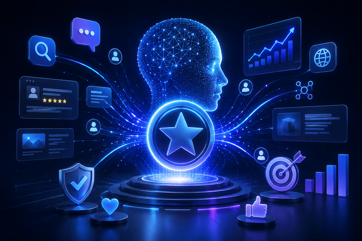 Yapay Zekada Marka Görünürlüğünü Artırma Rehberi — SEO & GEO kapak görseli