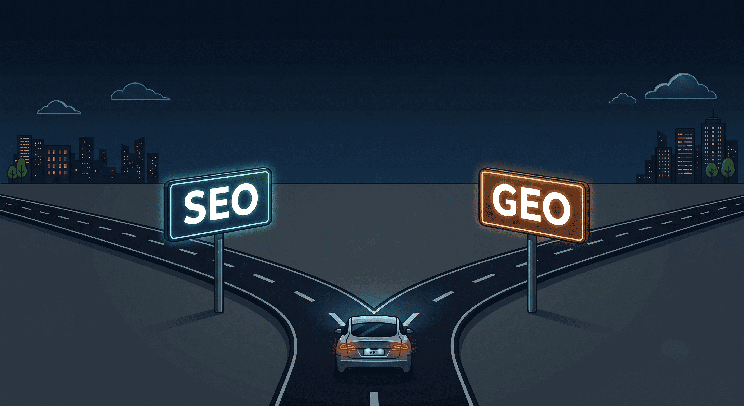 SEO mu GEO mu? İkisini Birlikte Yürüten Hibrit Strateji — SEO & GEO kapak görseli