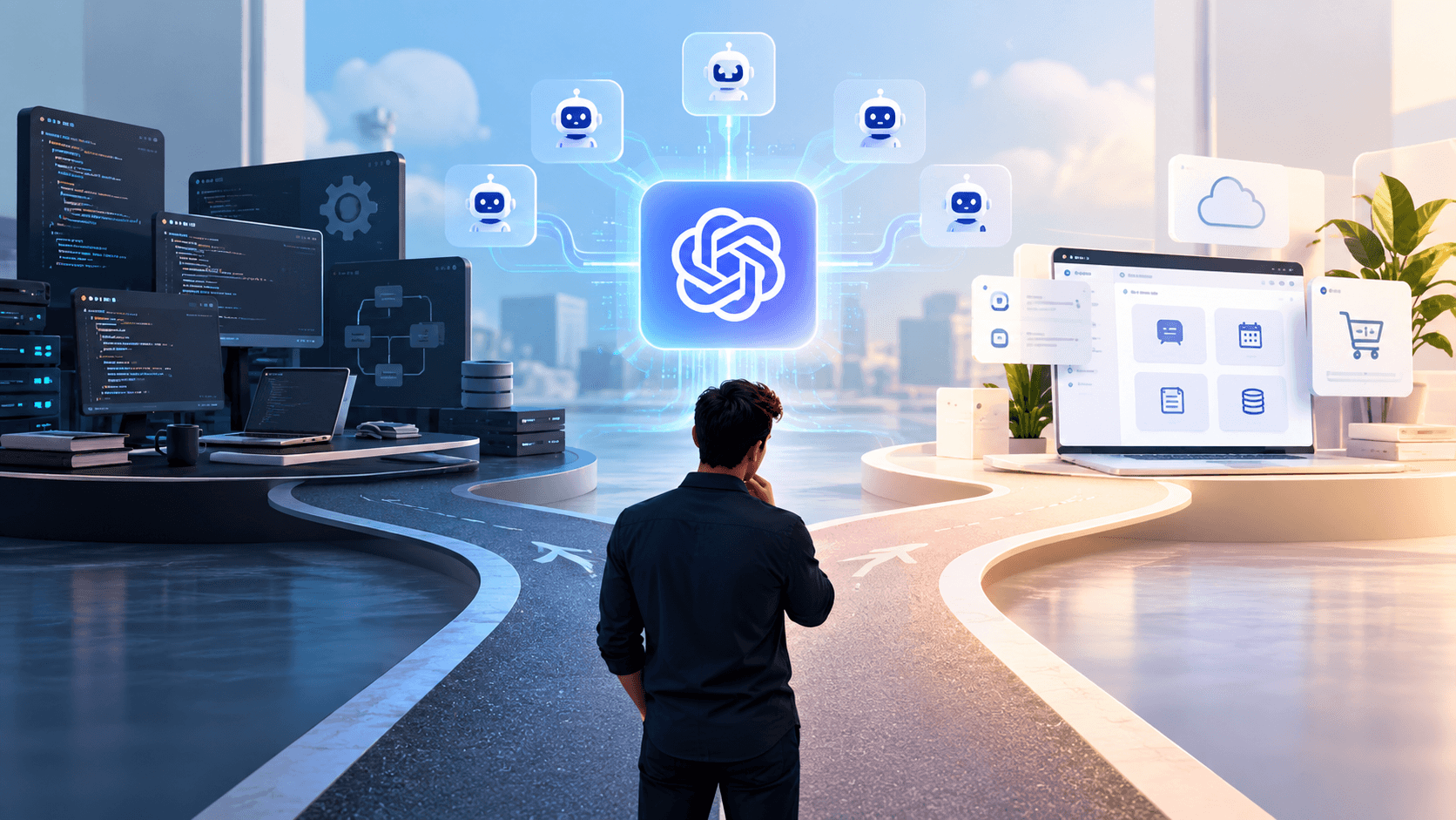 OpenAI Agents API ile Yazılım: Yap mı, Al mı? | Vizenith — makale kapak görseli